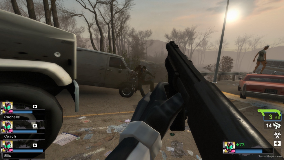 RE4 Remake Remington 870 Shorty (Chrome Shotgun) v2
