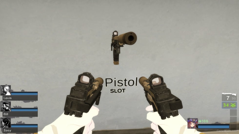 RE8 Village B&T USW-A1 Custom Suppressed (9mm Pistols) v4 [dual pistols]