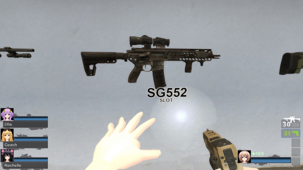 RE8 Village SIG Sauer MCX Virtus SBR with Foregrip, Romeo and Juliet Optic (CSS SG552) v5 [Sound fix Ver]