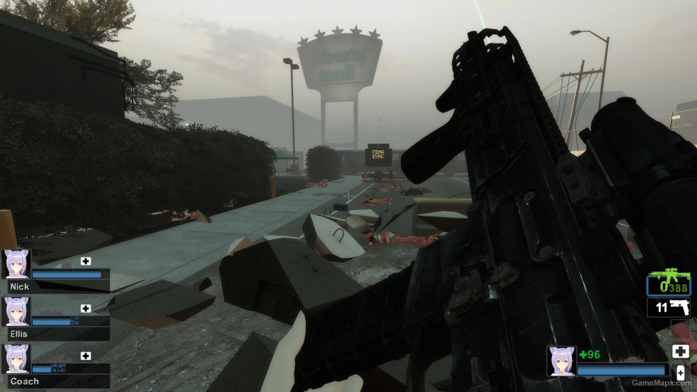 RE8 Village SIG Sauer MCX Virtus SBR with Foregrip, Romeo and Juliet Optic (M16A2)