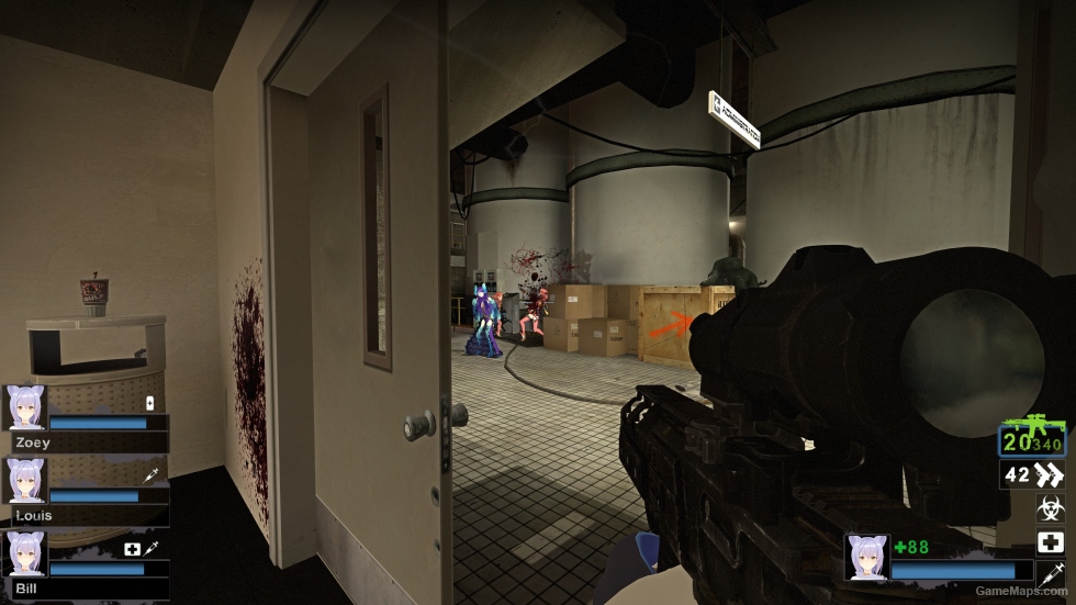 RE8 Village SIG Sauer MCX Virtus SBR with Foregrip, Romeo and Juliet Optic (M16A2)