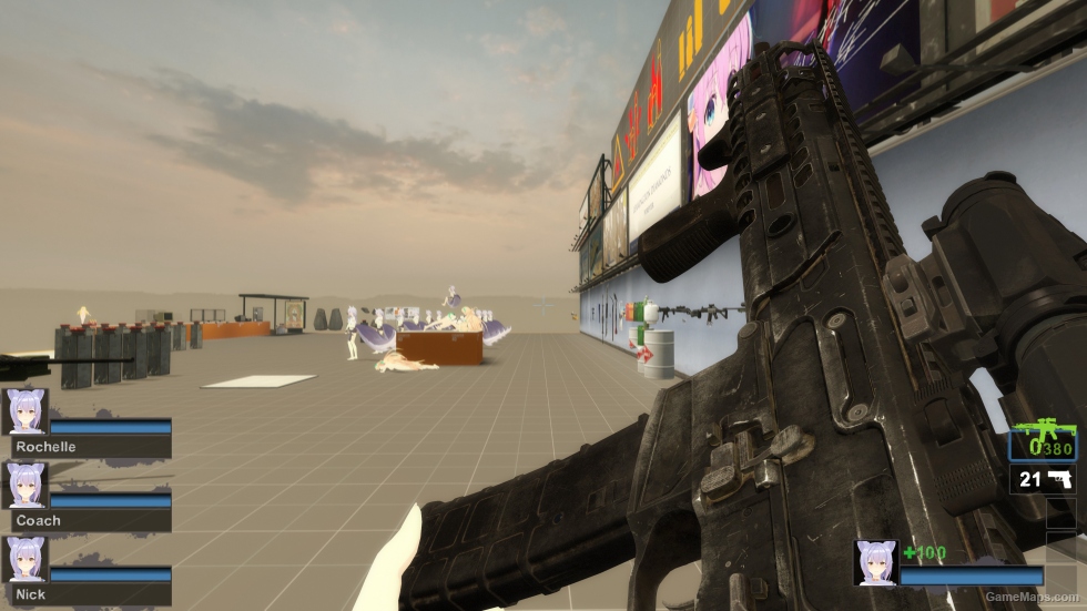 RE8 Village SIG Sauer MCX Virtus SBR with Foregrip, Romeo and Juliet Optic (M16A2)