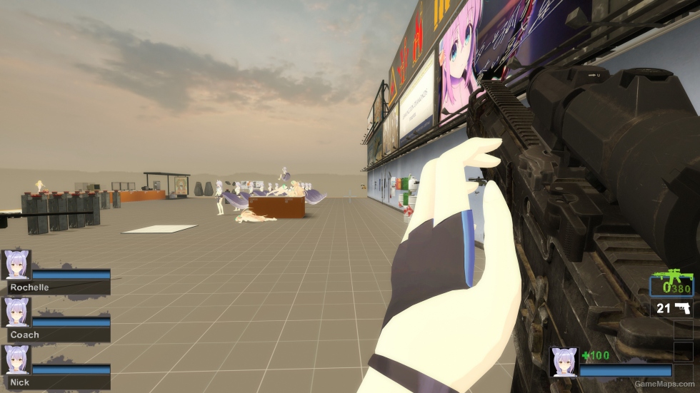 RE8 Village SIG Sauer MCX Virtus SBR with Foregrip, Romeo and Juliet Optic (M16A2)