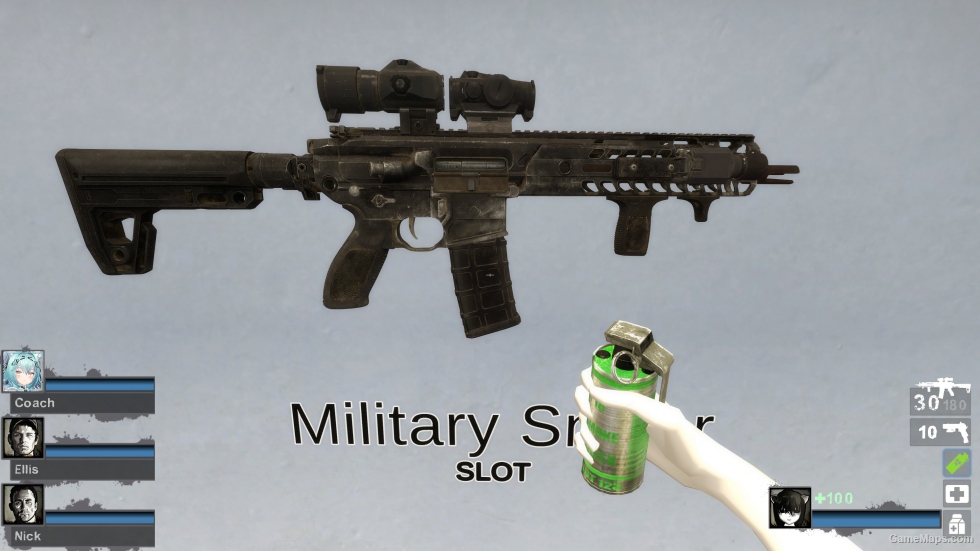 RE8 Village SIG Sauer MCX Virtus SBR with Foregrip, Romeo and Juliet Optic (military sniper) [request]