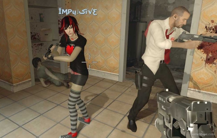 Red and Black Punk Zoey