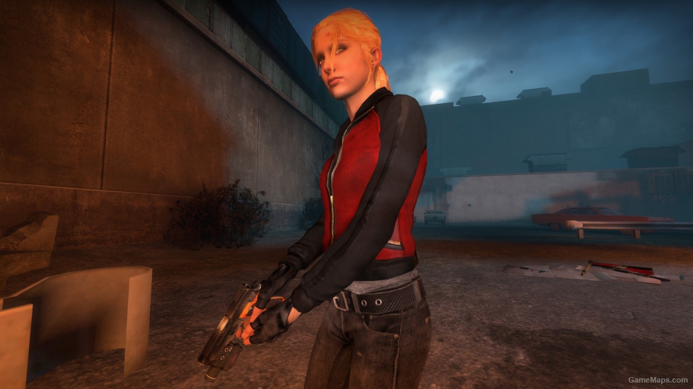 Red And Black Zoey Coat With Gloves