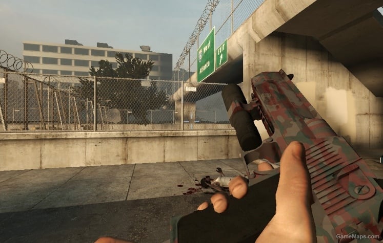 Red Camo Desert Eagle