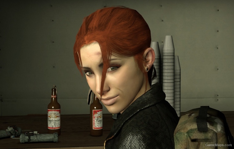 Red Hair, Green Eyes Zoey Head