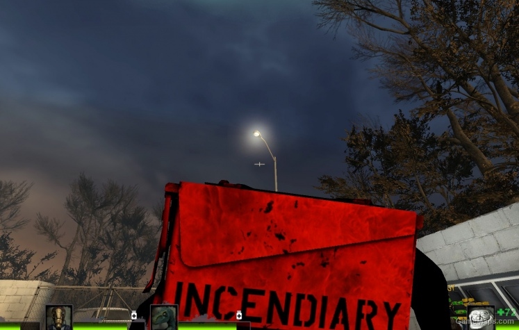 Red incendiary ammopack