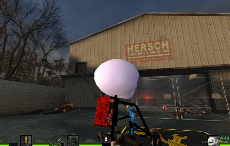 Red incendiary ammopack
