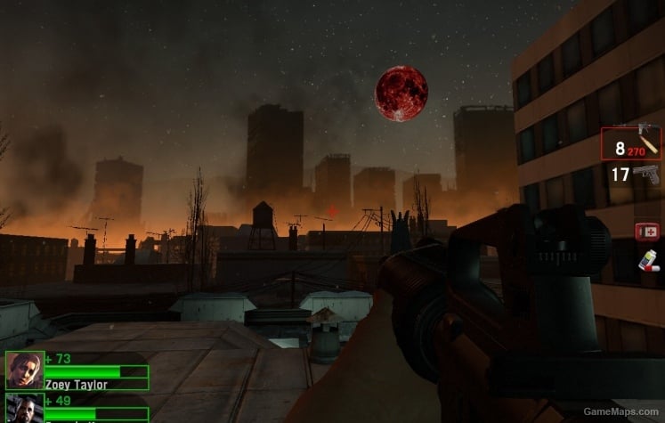 Red Moon - Red a a Blood Ruby Red Moon