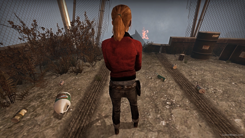 Red Sweater Zoey Body with Gloves