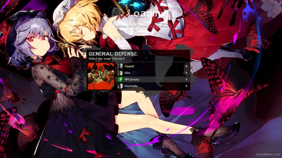 Remilia & Flandre Saferoom Loading Background