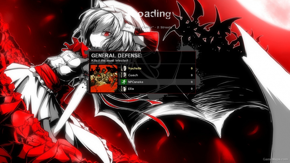 Remilia Scarlet Saferoom Loading Background