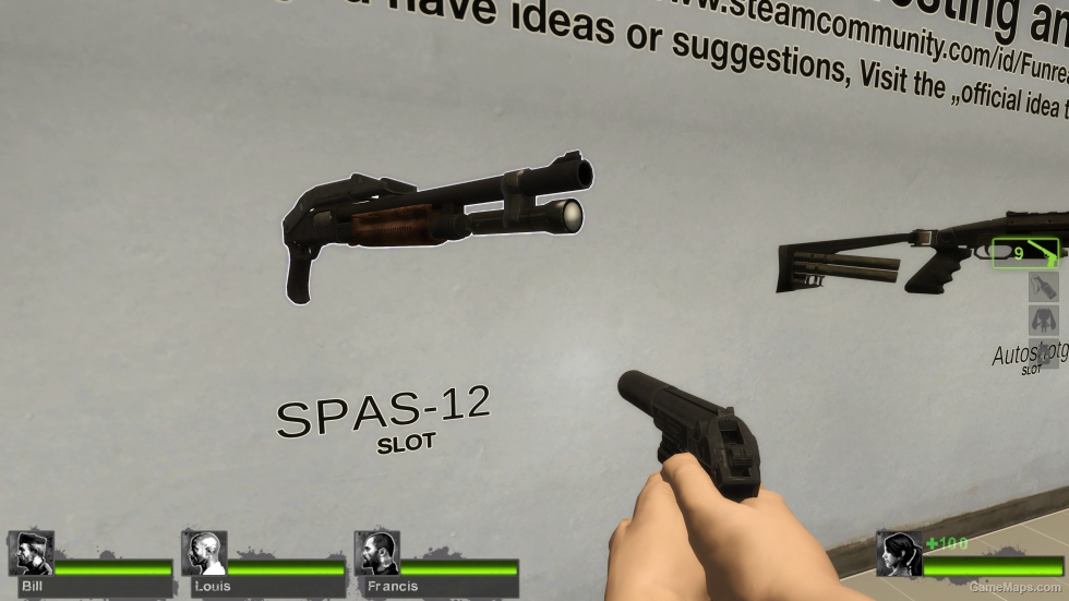 Remington 870 - Spas12 (Combat Shotgun)