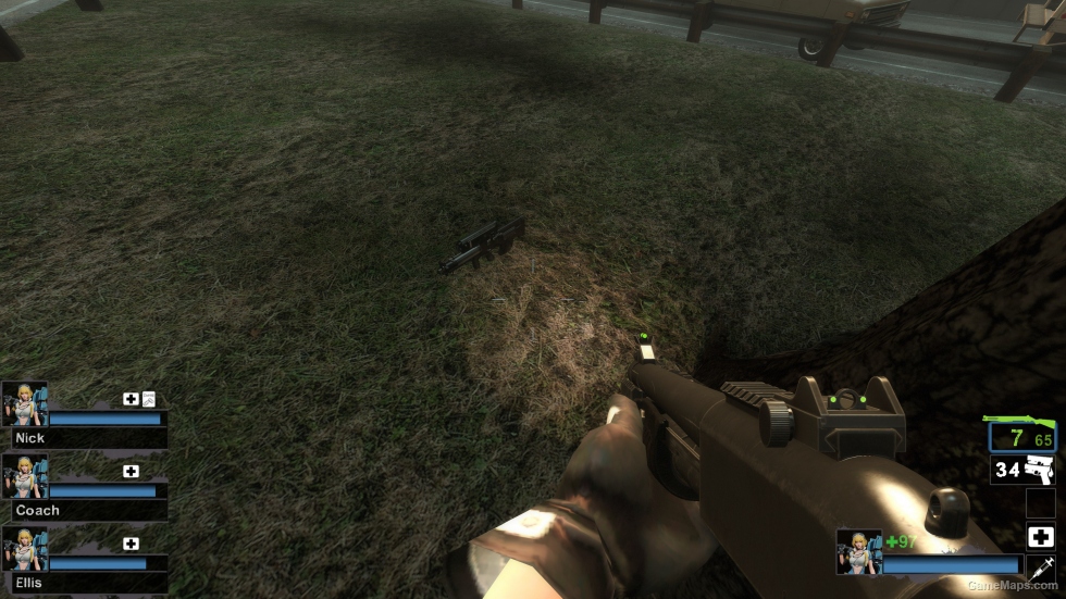 Remington 870 Modular Combat Shotgun (Chrome Shotgun) v3