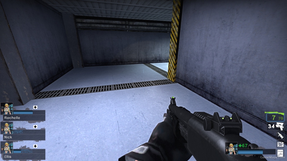 Remington 870 Modular Combat Shotgun (Chrome Shotgun) v3