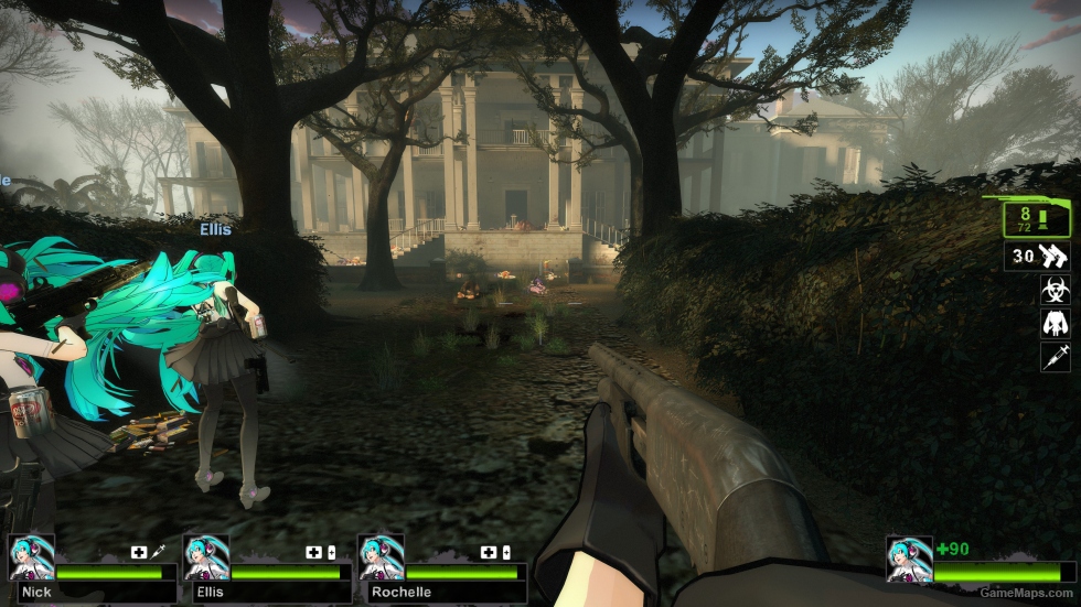 Remington 870 Wingmaster(Chrome) [Sound fix Ver]