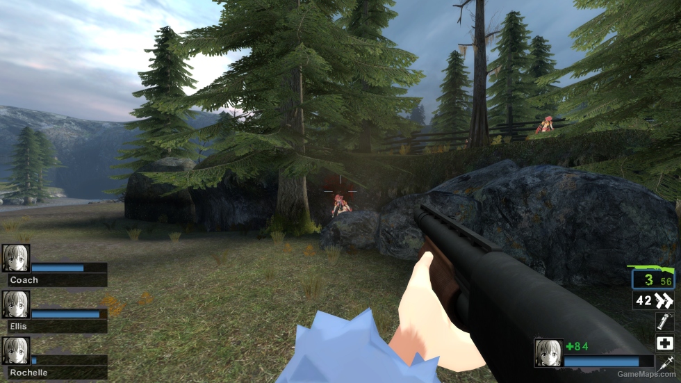 Remington 870 Wingmaster Improved HQ Model [Fox Animations] (chrome shotguns) - request