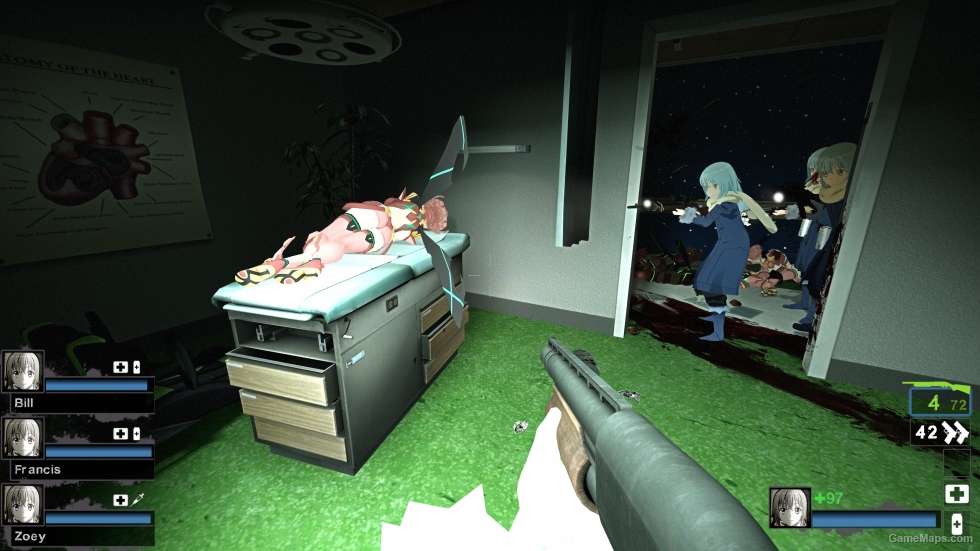 Remington 870 Wingmaster Improved HQ Model [Fox Animations] v3 (Wooden Shotgun)