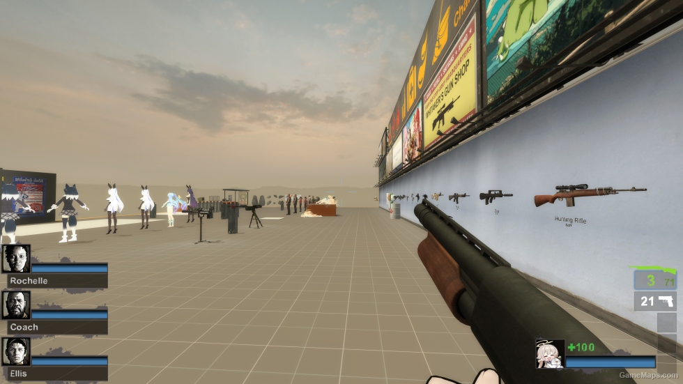 Remington 870 Wingmaster Improved HQ Model [Fox Animations] v3 (Wooden Shotgun)