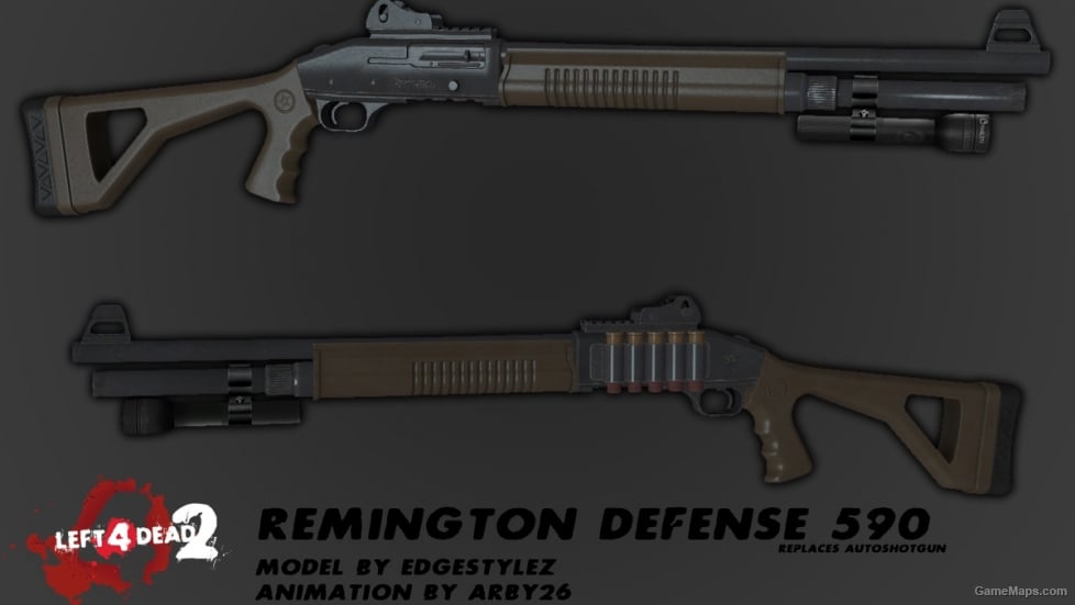 Remington Defense 590 Autoshotgun