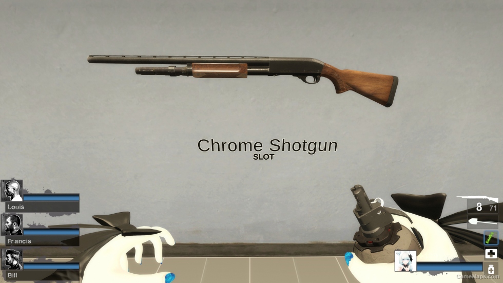 Remington M870 Express (Chrome Shotgun) [request]