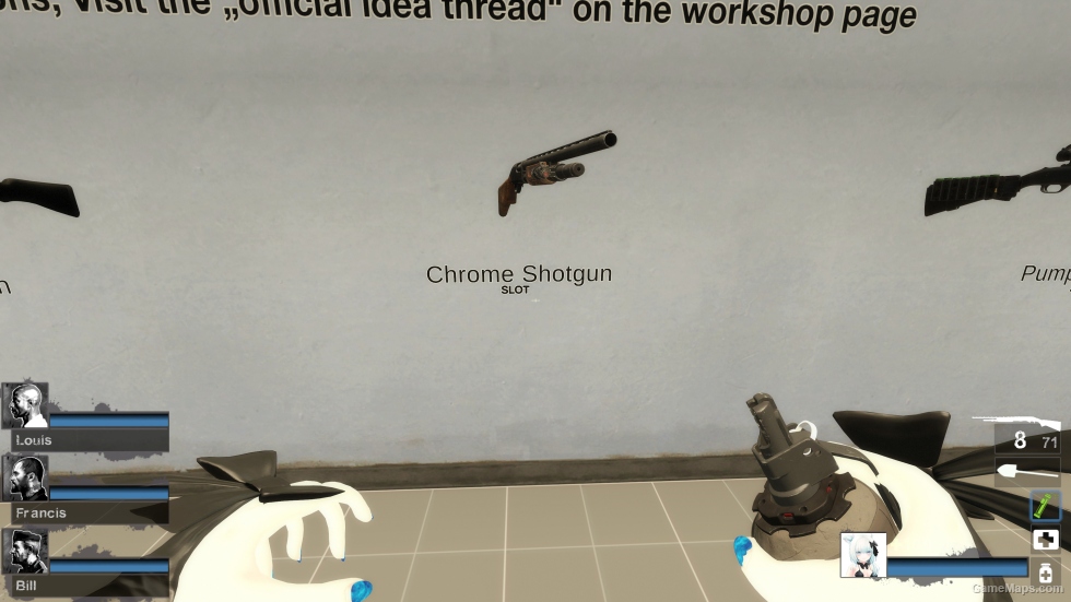 Remington M870 Express (Chrome Shotgun) [request]