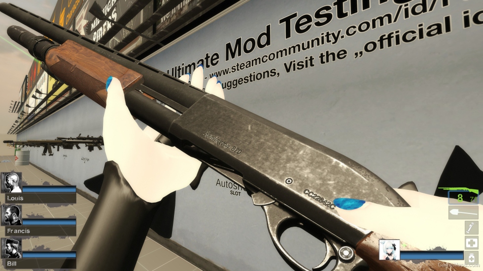 Remington M870 Express (Chrome Shotgun) [request]