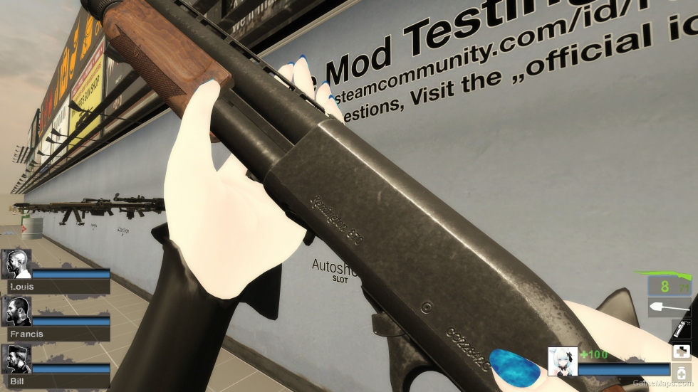 Remington M870 Express (Chrome Shotgun) [request]