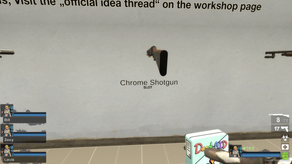 REMIX: Pump Shotgun (Chrome) [request]
