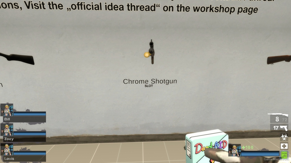 REMIX: Pump Shotgun (Chrome) [request]