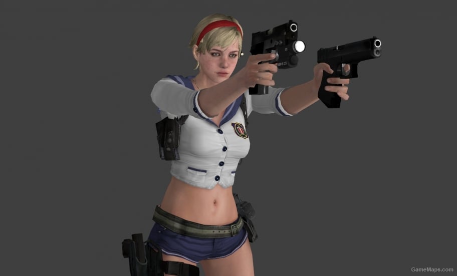 Resident Evil 6 Sherry Birkin Costume Sailor Zoey Left 4 Dead 2 Gamemaps