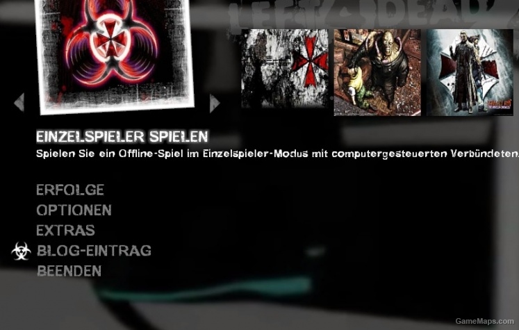 Resident Evil Menu!