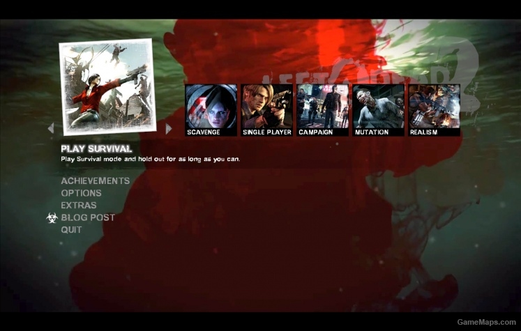 Resident Evil Menu (Mode Icons)
