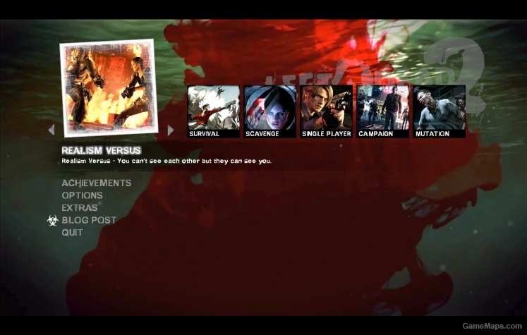 Resident Evil Menu (Mode Icons)