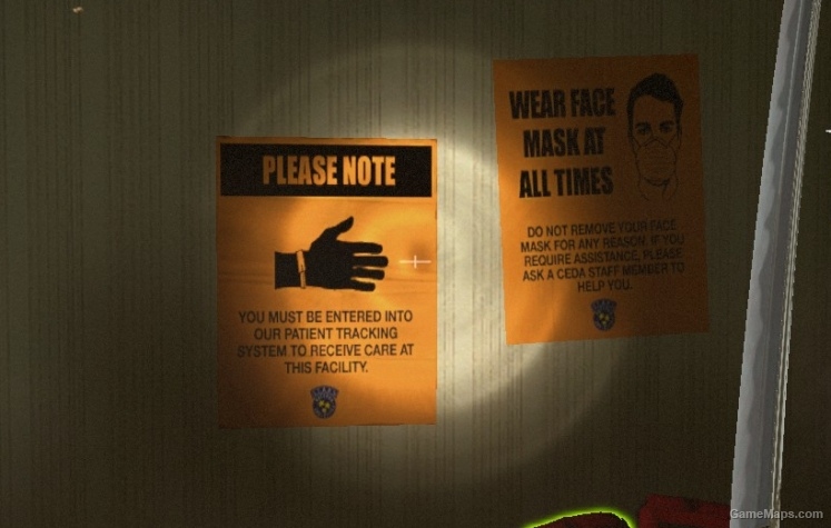 resident evil signs