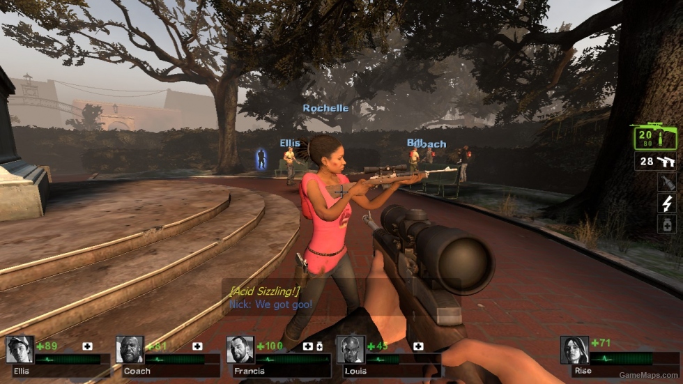 Rochelle With Zoey Animations (Works Online)