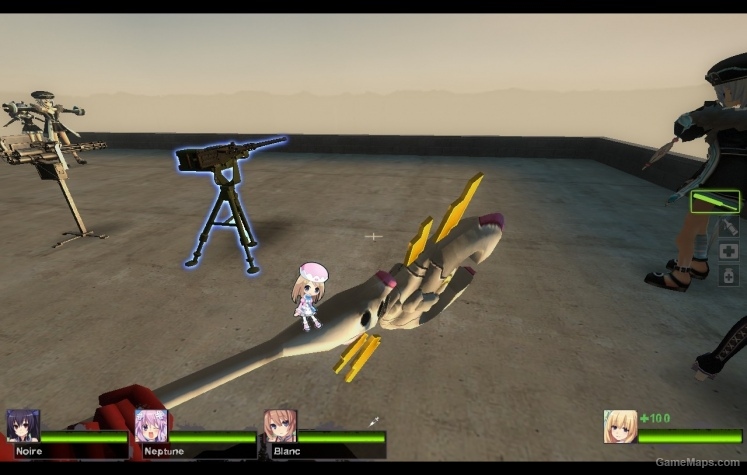 Rom & Ram Staff (Hyperdimension Neptunia)