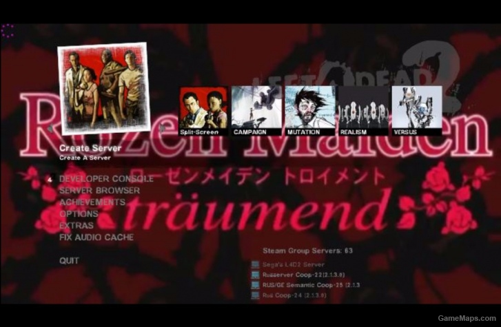 Rozen Maiden AMV background menu