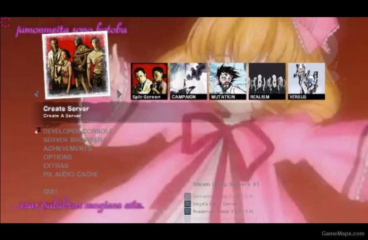 Rozen Maiden AMV background menu