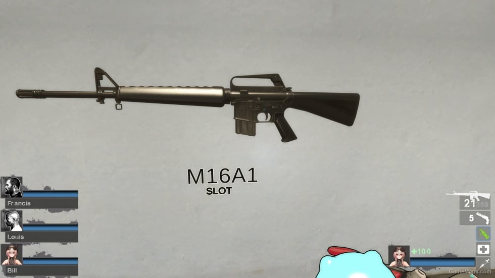 RS2:V M16A1 Rifle 18rd mag (M16A2)