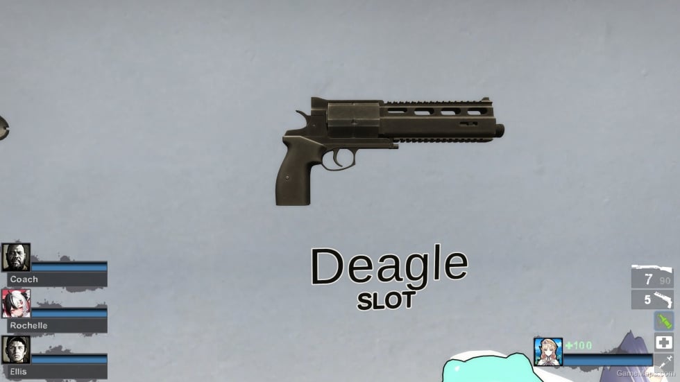 Rsh-12 on L4D1 Animations [Add Sound Ver]