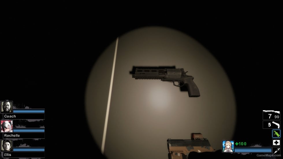 Rsh-12 on L4D1 Animations [Add Sound Ver]