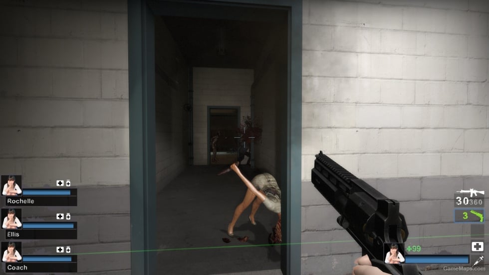 Rsh-12 on L4D1 Animations [Add Sound Ver]