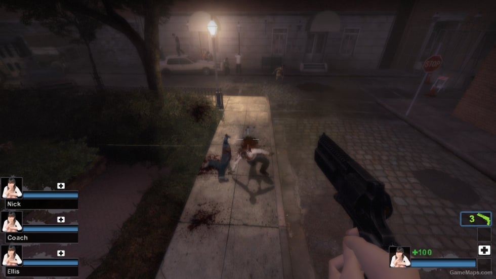 Rsh-12 on L4D1 Animations [Add Sound Ver]
