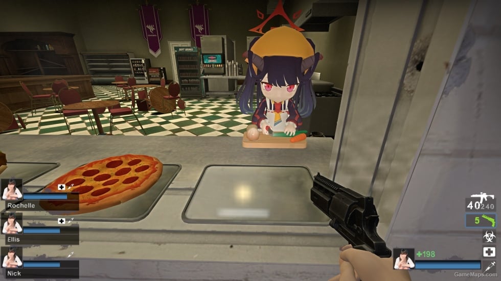 Rsh-12 on L4D1 Animations [Add Sound Ver]