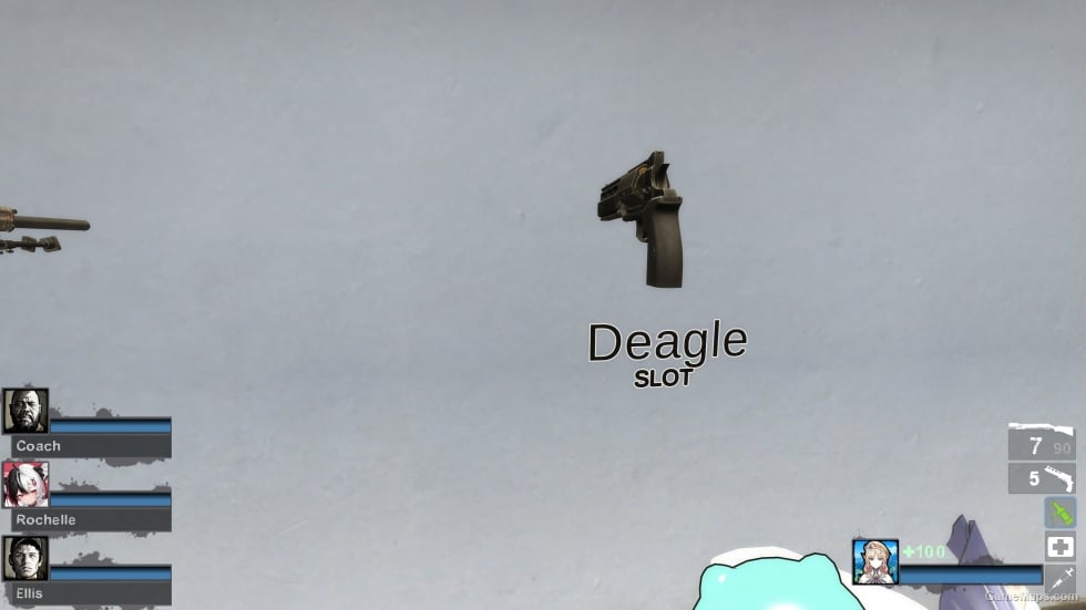 Rsh-12 on L4D1 Animations [Add Sound Ver]