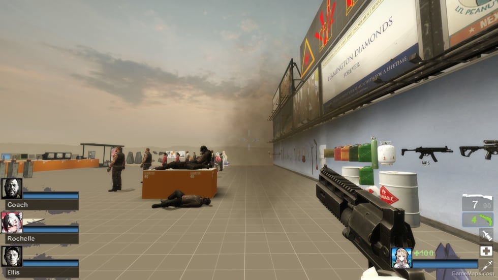 Rsh-12 on L4D1 Animations [Add Sound Ver]