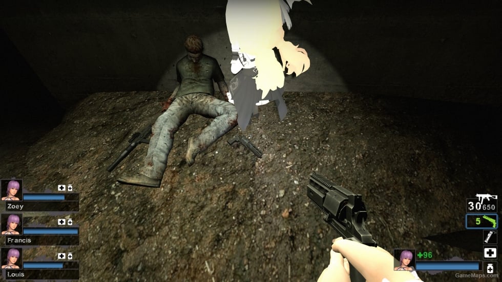 Rsh-12 on L4D1 Animations [Add Sound Ver]